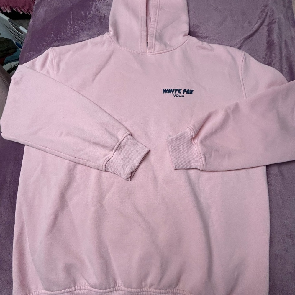 White Fox Boutique Pink Hoodie